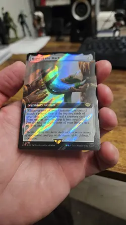 MTG Horn of the Mark (Extended Art) (Surge Foil) #789 Lord of the Rings Rare NM - Image 3