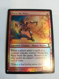 Norin the Wary The List Reprints Foil - Image 1
