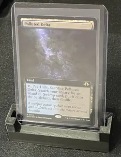 Polluted Delta 465 MH3 Extended Art Regular Rare Modern Horizons 3 MTG Magic - Image 1