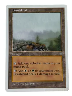 MTG Brushland Anthologies Set NM Regular Vintage Old School Magic - Image 1