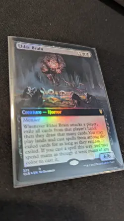 MTG, Elder Brain, Extended Art Foil 573, Battle for Baldur's Gate - Image 1