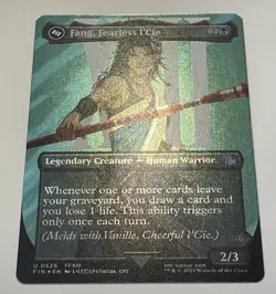 Fang, Fearless l'Cie (Borderless) (Surge Foil) Final Fantasy Foil - Image 3