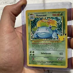 Venusaur 15/102 Celebrations: Classic Collection Holo NM/MT Pokemon Rare Pokemon - Image 2