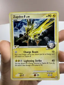 Pokemon Zapdos G Arceus 12/99 Holo Rare - Image 2