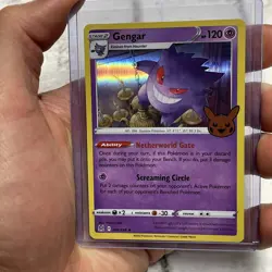POKEMON GENGAR 066/196 HOLO RARE TRICK OR TRADE HALLOWEEN NM NEAR MINT NINTENDO - Image 1
