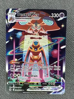 2023 Pokemon Sword & Shield Series - Crown Zenith - Galarian Gallery Deoxys VMAX - Image 1