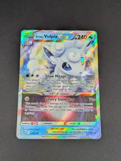 Alolan Vulpix VSTAR Pokemon • Ultra Rare • 034/195 Silver Tempest - Image 1