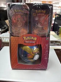 Pokemon Paldean Fates Mini Tins with Poke Ball Sam's Club Exclusive - Image 1