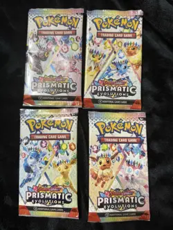 Prismatic Evolutions Booster Pack Art Set Pokemon TCG - Image 1