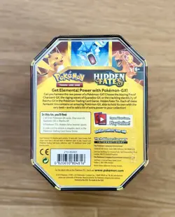 Pokemon TCG Hidden Fates Tin Charizard GX Factory Sealed - Image 3