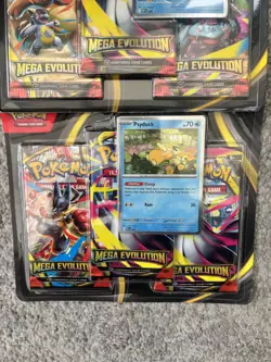 Pokemon TCG Mega Evolutions Triple Blister Golduck & Psyduck Factory Sealed ✅🚚 - Image 3