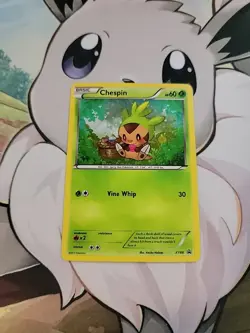 Pokemon TCG Chespin #XY88 Cosmos Holo Promo W14 - Image 1