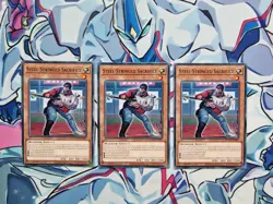Steel-Stringed Sacrifice 1st Edition Common DUAD Yugioh Card PLAYSET - Image 1