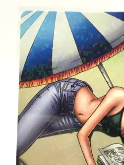 Robin ONE PIECE Berry Match IC Card TCG Bandai Japan 2009 Rare C135 - Image 3