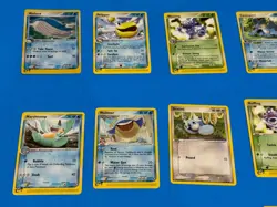 Pokemon TCG 2003 Ruby And Sapphire Pokemon Cards lot of 28 E-Readers 1 Holo + - Image 2