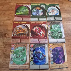 Bakugan Battle Brawlers Lot Of 100 Cards Non-Metal And Magnetic 2007 2008 2009 - Image 2