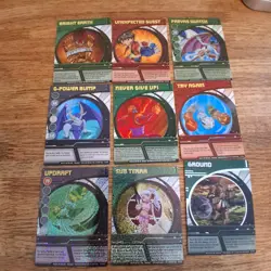 Bakugan Battle Brawlers Lot Of 100 Cards Non-Metal And Magnetic 2007 2008 2009 - Image 3