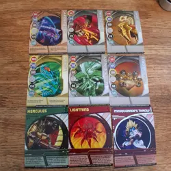 Bakugan Battle Brawlers Lot Of 100 Cards Non-Metal And Magnetic 2007 2008 2009 - Image 4
