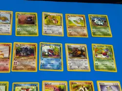 Complete Pokemon Jungle Unlimited Uncommon and Common 32 Card Set 33-64 LP- NM - Image 3