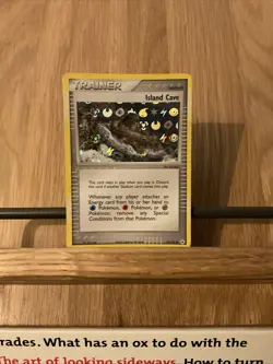 Pokemon Card - Island Cave Hidden Legends 89/101 Reverse HOLO - LP - Image 1