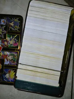 Yugioh X500 Mixed Card Collection Used Konami Tin Included - Image 1