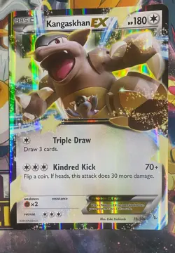 Kangaskhan EX - 78/106 - Oversized Promo Flashfire - Jumbo Pokemon Card - NM - Image 1