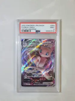 Mew Vmax Vstar Universe Mint PSA 9 Graded Pokemon Card Holo 🔮 Rare TCG Slab - Image 1