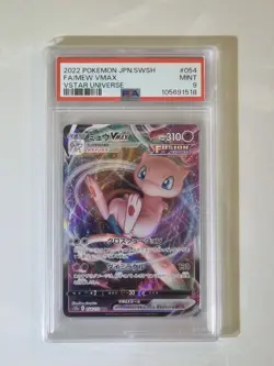 Mew Vmax Vstar Universe Mint PSA 9 Graded Pokemon Card Holo 🔮 Rare TCG Slab - Image 2