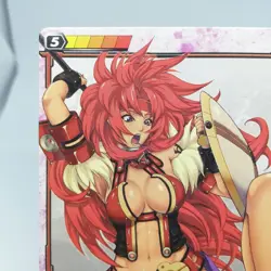 Risty 054 Kicked off balance Queen's Blade The Duel Trading Card JAPAN TGC Game - Image 2
