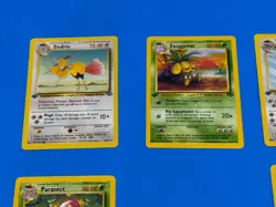 1999 Pokemon TCG Jungle-1st Edition Common & Uncommon Cards-Missing #42 + 47- LP - Image 2