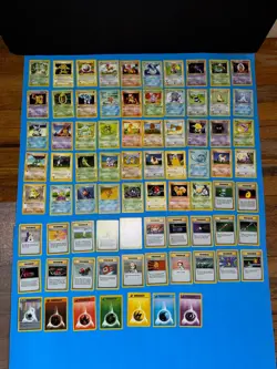 Pokemon BASE SET SHADOWLESS Ed. NEAR COMPLETE Non Holo Cards Lot RARE + *READ - Image 2
