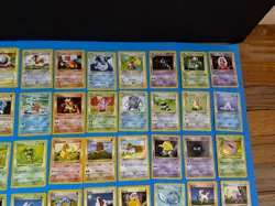 Pokemon BASE SET SHADOWLESS Ed. NEAR COMPLETE Non Holo Cards Lot RARE + *READ - Image 4