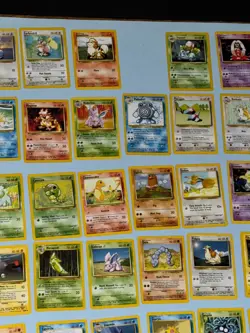 Near Complete 1999 Pokemon Base Set - 74 Cards Rare, Uncommon & Common - Image 4