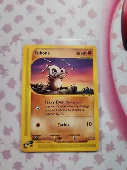Pokemon Aquapolis Common Cubone Card No.72/147 - Image 1