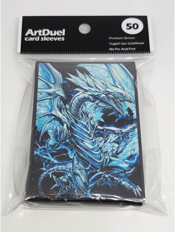 Yugioh Card Sleeves - White Dragon - 50Ct - Image 3