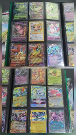 Pokemon Card Binder Collection Modern 360 Total Cards ex V Vmax Vstar Holo FA - Image 4