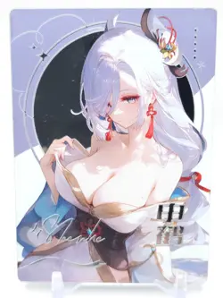 Yiyibushe - Anime Waifu Mirror Trading Card - Shenhe - Image 1