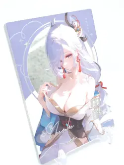 Yiyibushe - Anime Waifu Mirror Trading Card - Shenhe - Image 2