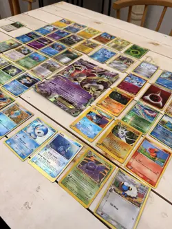 HOLOGRAPHIC Pokemon Card LOT #4-Childhood Collection - Image 1