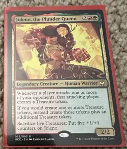 MTG - Jolene, The Plunder Queen - Commander: Streets Of New Capenna - NM - Image 1