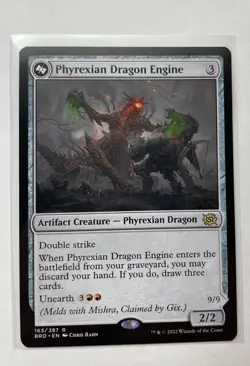 Magic the Gathering BRO: Phyrexian Dragon Engine (Excellent Condition) - Image 1