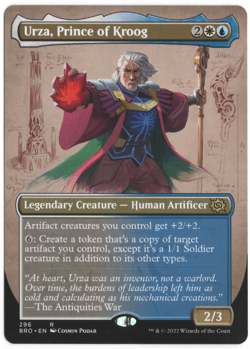Urza, Prince of Kroog - MTG - BRO 296 - BORDERLESS - EN - NM - Image 1