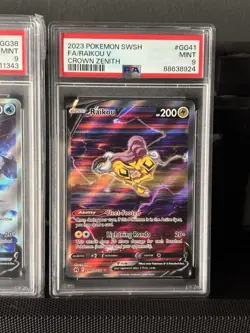 Pokemon Crown Zenith - Suicune V GG38, Entei V GG36, Raikou V GG41 - PSA 9 - Image 2