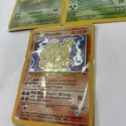 Vintage Pokemon Holo Card Lot Base Set 1999 WOTC Rare Damaged 90s Venusaur - Image 5