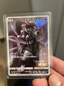 Pokemon Card Armored Mewtwo 365/SM-P Promo Japanese Holo Rare - Image 1