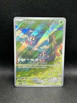 Tangela 178/165 ILLUSTRATION RARE HOLO Pokemon SV 151 Scarlet Violet English IR - Image 1