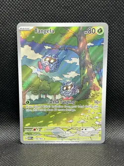 Tangela 178/165 ILLUSTRATION RARE HOLO Pokemon SV 151 Scarlet Violet English IR - Image 3