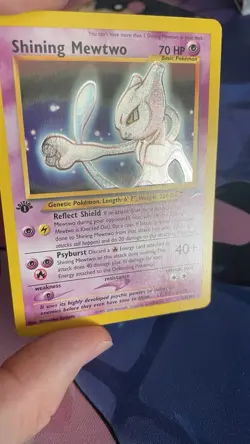 Pokemon 1st Edition Shining Mewtwo Neo Destiny 109 Holo Unlimited Shiny Holo - Image 3