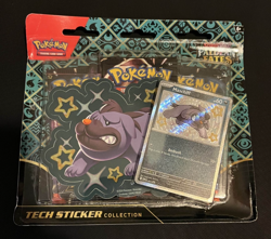 Pokemon Scarlet & Violet Paldean Fates Tech Sticker Collection Shiny Maschiff - Image 1
