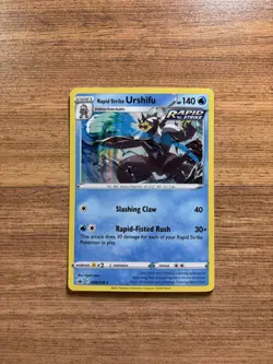 💎Rapid Strike Urshifu - 044/198 - Holo Rare Pokemon Chilling Reign 44/198 NM - Image 1